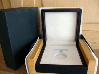 Holz Box Etui Taschen - Uhren Schatulle Verpackung Massiv Wodden Pocket Watch Box 3
