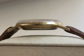 Mudu Mens Vintage Mechanical Hand Winding Gold Plated Swiss Wristwatch Serviced 5