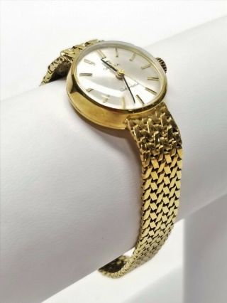 Vintage Omega 18k Gold Ladymatic Watch Antique