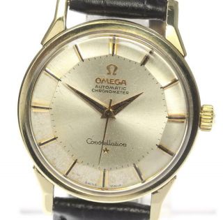 Omega Constellation Chronometer Pie Pan Dial Cal,  551 Automatic Mens Watch_484397