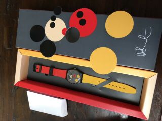Swatch X Damien Hirst Gz323s Spot Mickey Mouse Watch Edition - 1181/1999