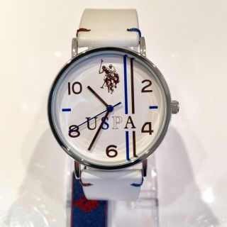 U.  S.  Polo Assn ® Mens Logo Watch Leather Strap RRP £100 Designer Luxury 2