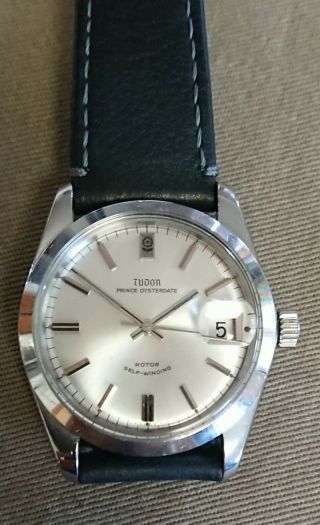 Vintage Tudor Oyster Prince 7996/0 Watch,  Tudor 2484 Movement & Roulette Date