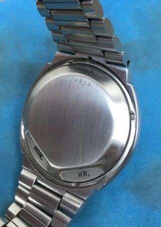Vintage Pulsar P2 LED Watch Digital Time Computer James Bond 5