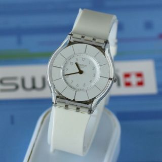 Swatch Skin Watch Sfk360 White Classiness.