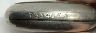 Vintage H.  Williamson WW2 Era British Military Pocket Watch 7 jewel 3