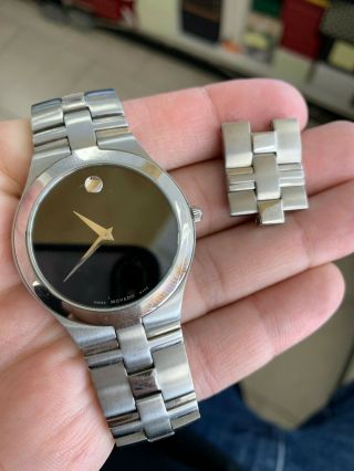 Movado Juro Stainless Steel Museum Dial - 84 G2 1899