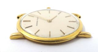1950s 18K Gold 17J Mens Ultra Thin 31mm Audemars Piguet 2003 Wrist Watch S72 5