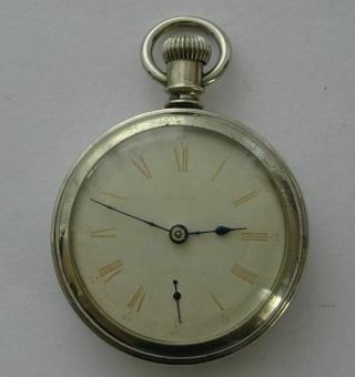 Rare Antique American Trenton Watch Co.  Usa,  Pocket Watch C1890 - Order
