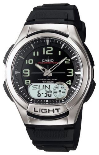 Casio Watch Standard Aq - 180w - 1bjf Men 
