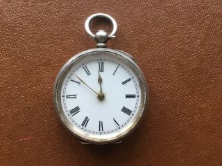 Silver Cased Small Pocket Watch