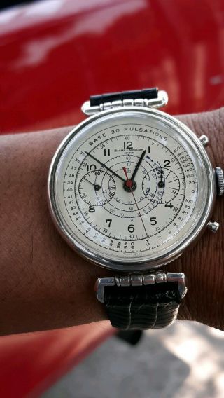 Baume & Mercier Flyback Chronograph,  Landeron 48 Movement,  & Accurate Time