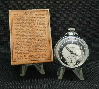 Vintage Ingersoll Triumph Gents Pocket Watch & Box