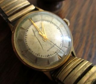Vtg Baylor Automatic Watch Swiss Made Non
