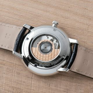 Frederique Constant Slimline Silver Dial Leather Strap Men ' s Watch FC - 306MR4S6 5