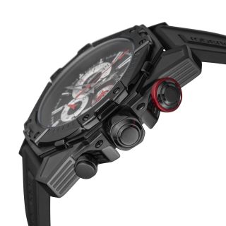 Roberto Cavalli Men ' s RV1G057P0056 Viper Chronograph Black Rubber Wristwatch 3