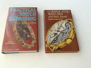 Vintage Watch Repair Books X 2 -
