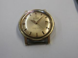 Omega Automatic Constellation Chronometer Classic Vintage Gold Watch Timepiece