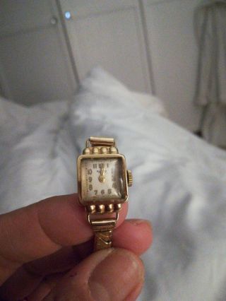 Vintage Ladies 9ct 375 Gold Rotary Watch