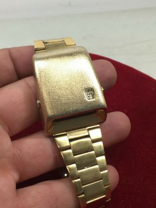 Vintage Girard Perregaux Casquette Led Watch men 9931 Rare All GP (C) 2
