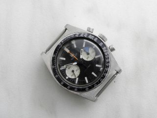 Tissot Seastar Chronograph (lemania 1277) Ref.  40508 - 8x Steel Vintage Watch C1969