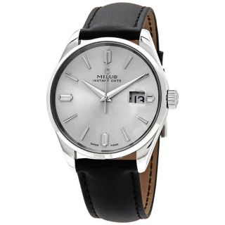 Milus Snow Star Heritage Automatic Silver Dial Men 