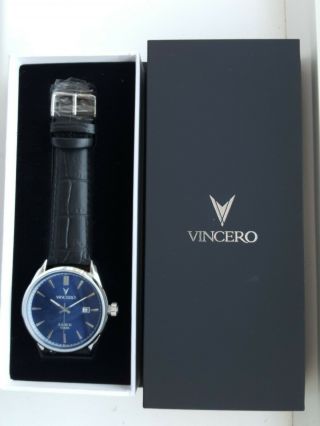 Vincero The Kairos Watch - Blue/black