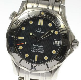 Omega Seamaster Professional 300 2552.  80 Navy Dial Automatic Boy 