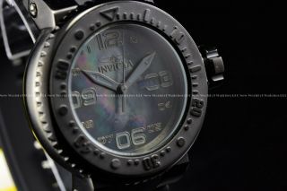Invicta 52mm Grand Pro Diver Automatic " Glowing Pearl In Deep Ocean " Black Watch