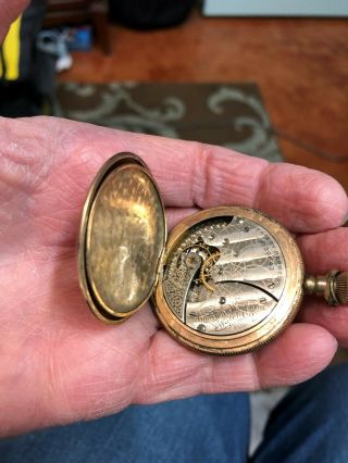 Antique Waltham Pocket Watch/ for repair 3