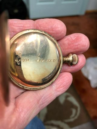 Antique Waltham Pocket Watch/ for repair 4