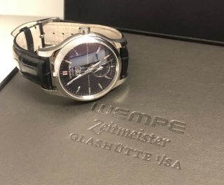 Wempe Zeitmaster Large Date Watch Box And Papers 5