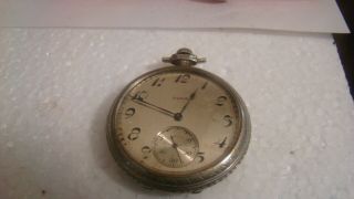 Antique Elgin Pocket Watch - Deco Look 2