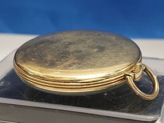 Vintage Elgin Deluxe Pocket Watch 10 size 17 jewels 10K gold filled case RUNS 4