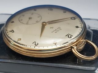 Vintage Elgin Deluxe Pocket Watch 10 size 17 jewels 10K gold filled case RUNS 5
