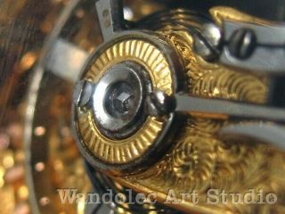 LANGE & SOHNE Vintage Men ' s Wrist Watch GLASHUTTE Gold Skeleton Mens Wristwatch 9