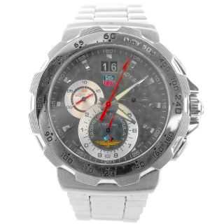 Tag Heuer Formula 1 Indy 500 Cah101a Grand Date Chrono Stainless Steel Men Watch