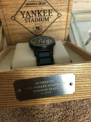 Grain York Yankees Watch & Kit - Limited Edition - MSRP $1495 RARE 5