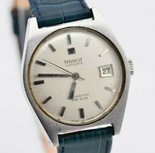 H427 Vintage Tissot Seastar Visodate Swiss Made Mechanical Watch Pr.  516 4.  1