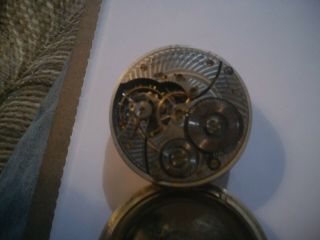 1922 Illinois Pocket Watch.  Nickel Grade 806.  16s 21j Open - face.  Non 8