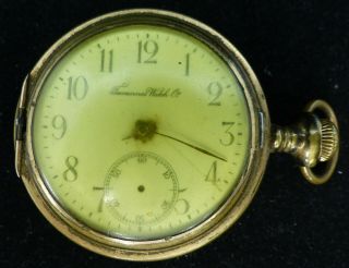Antique Jarannes Gold Filled Pocket Watch