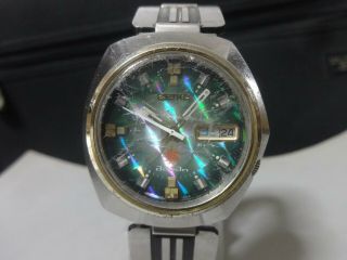Vintage 1973 Seiko Automatic Watch [advan] 21j 7019 - 7230 Rare Dial