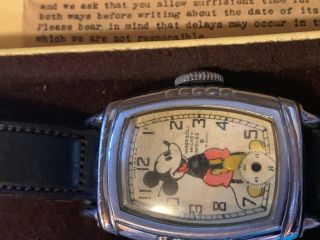 Disney Mickey Mouse Vintage Watch made in U.  S.  A 2