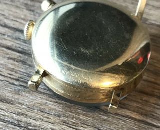 Longines Single Pusher Mono 12.  68z Chronograph Vintage 10kt Gold Filled 7