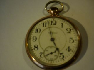 Vintage Hampden 17 Jewels Pocket Watch