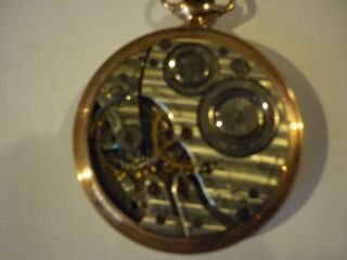 Vintage Hampden 17 Jewels Pocket Watch 4
