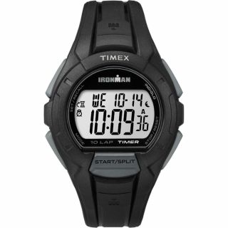 Timex Ironman Essential 10 Full - Size Lap - Black [tw5k940009j]