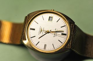 Vintage SOLID GOLD 10k LONGINES AUTOMATIC ADMIRAL 5 STARS 2