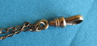 Victorian Double Slide Pocket Watch Fob Necklace 2
