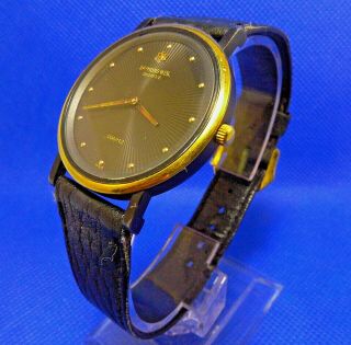 Raymond Weil 5781 Mens 18K Gold Plated Quartz Watch 3